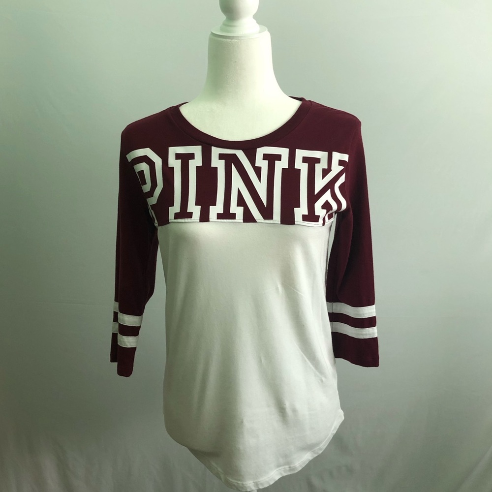 Pink Victoria’s Secret Long Sleeve T-shirt